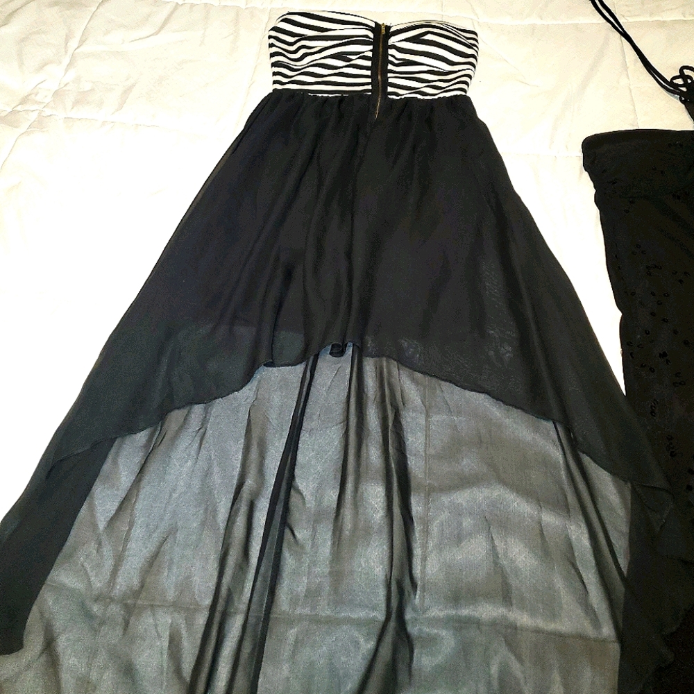 January 7 Dress Strapless